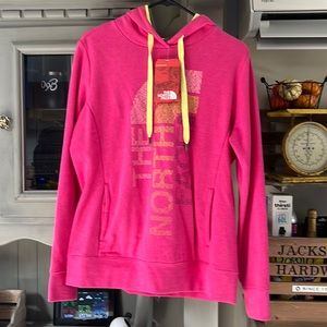 North Face hooded sweatshirt